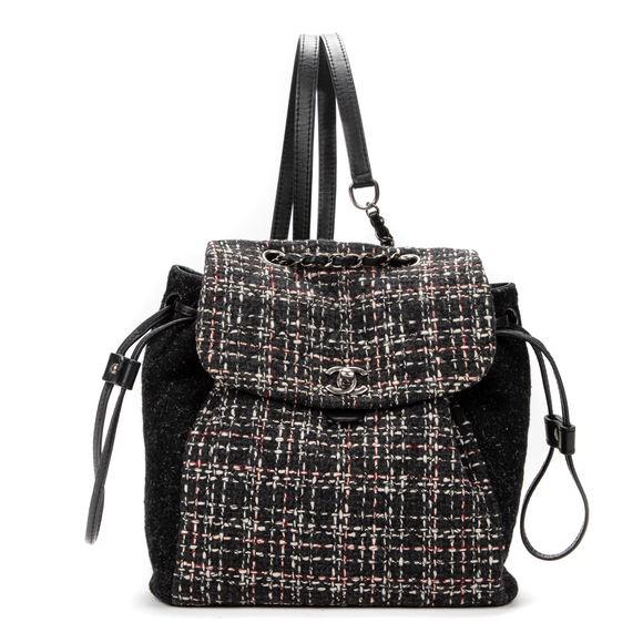 Chanel Handbags - Chanel Tweed Backpack